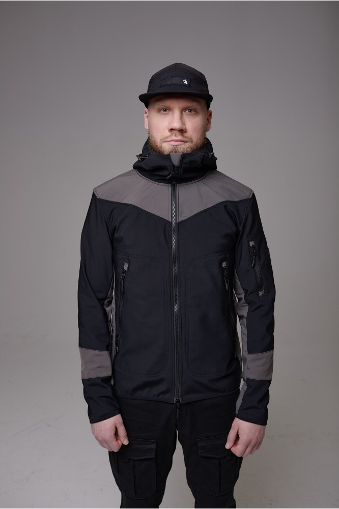 JACKET SEEK TL 03SK 24 BLACK/GREY